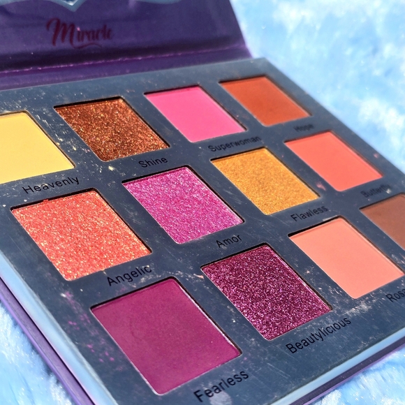 🟠 ☆ NWOT ☆ Glamlite "Miracle" Eyeshadow Palette Glitter Shimmer Sparkle C - Picture 3 of 10